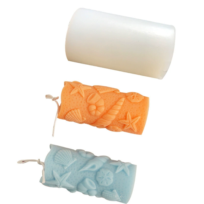 Three dimensional silicone aromatherapy, candle, silicone mold, DIY