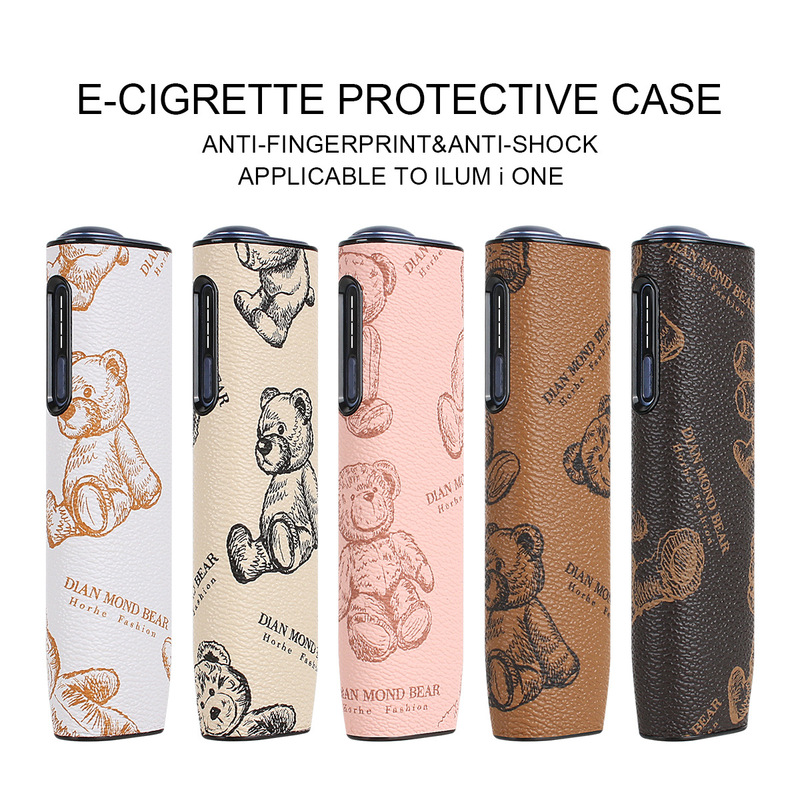 In-Stock Ilum Ione Protective Leather Case for Iqo Heating Non-Combustion Vape Device 8Th Generation European Version Protective Shell