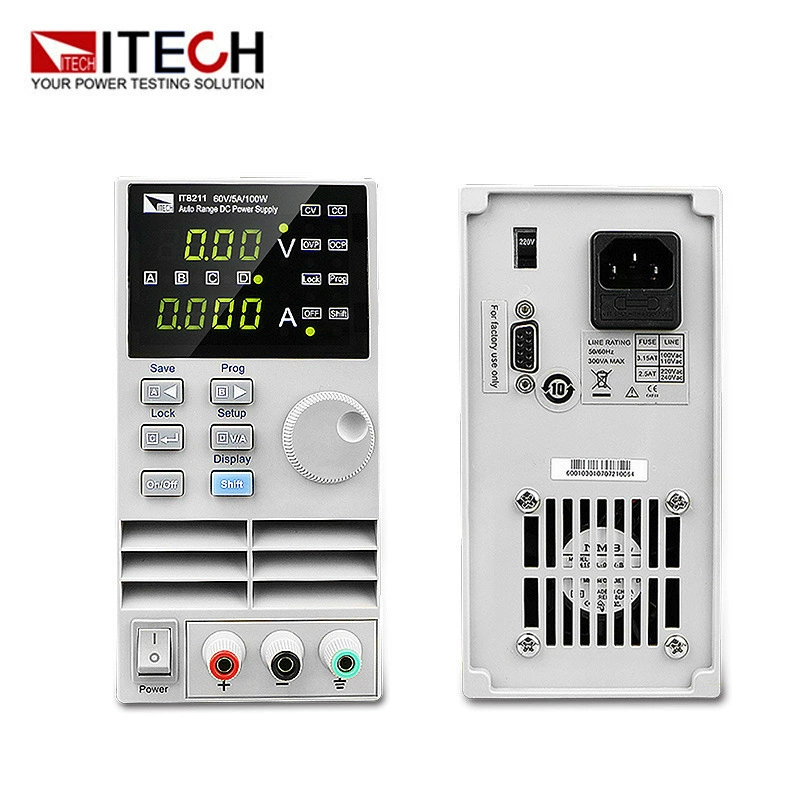 ITECH IT8211 экономичный цифровой светодиодный светодиод постоянного тока с ЧПУ высокой мощности, программируемый