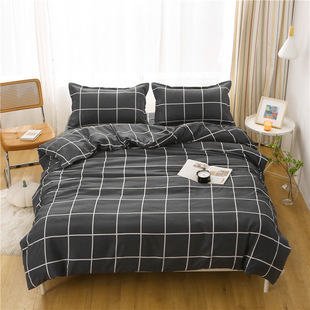 [quilt cover sheet] two-piece 1.5m/2m/2.3 m single and double student dormitory imitation cotton bedding