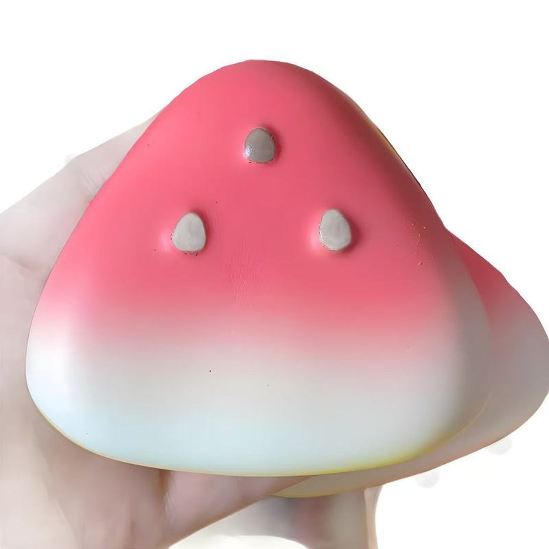 【新品】夏日西瓜捏捏乐慢回弹湿软高颜值减解压发泄玩具摆摊批发|undefined