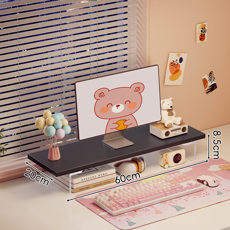 60*20*8.5 [다크 매트 블랙]️조절 가능