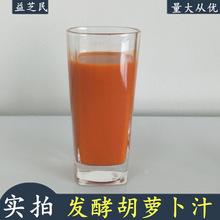 发酵胡萝卜汁19BX胡萝卜浓缩汁原汁浓缩果汁生产