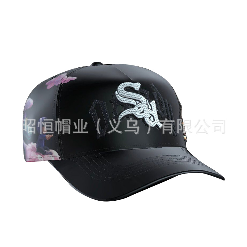 Comercio exterior transfronterizo de Nueva York sombreros de cara pequeña ajustable bordado lengua de pato estilo coreano sombreros de béisbol para hombres y mujeres al aire libre