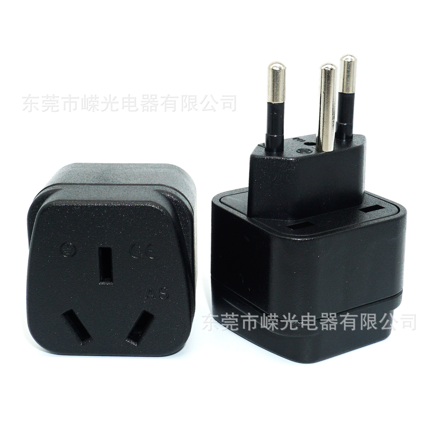 产销AS-11A-1澳洲转瑞士包胶三圆脚接地澳规转瑞士瑞士接地转换头