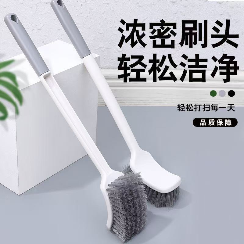 화장실 브러시 두껍게 긴 손잡이 화장실 청소 부드러운 양모 가정용 벽 매달려 쪼그리고 앉는 구덩이 없음 죽은 각도 용 화장실 브러시