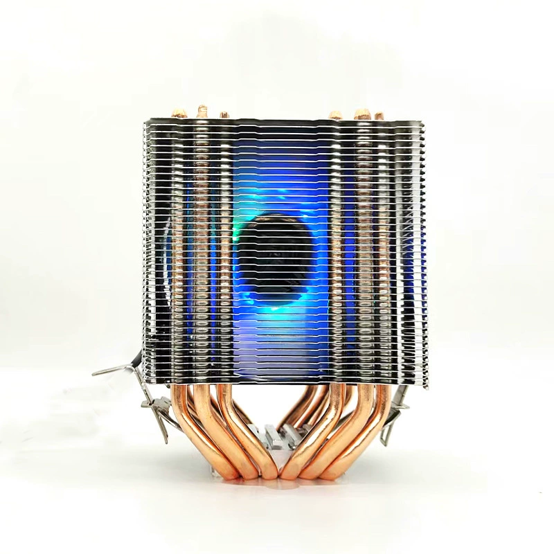 КПД радиатор 6 медных труб ульт quiet вентилятор 1155AMD2011 курица таблица-тип компьютерного вентилятора