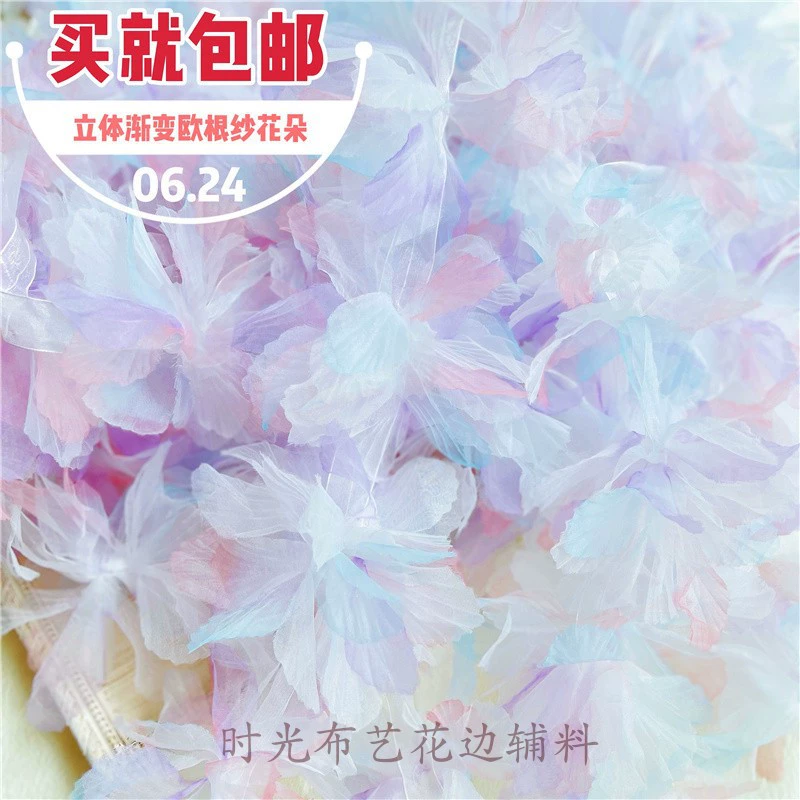 Шелковая цветочная брошь приветствует трехмерную личность