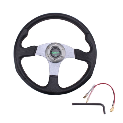 14-Inch 350mm Cross-Border Exclusive – Steering wheel - rastp-mark-silver