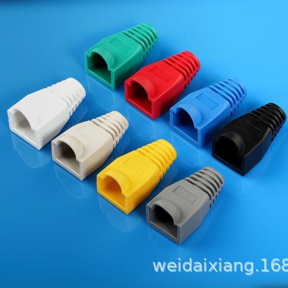 厂家特价优惠XLEPOD5.5mm到8.5mm水晶头护套穿孔耐用网线环保认证