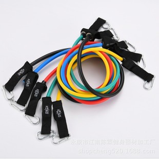home strength training latex pull rope fitness elastic back training artifact tpe pull belt puller