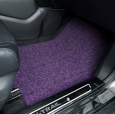 to Clean, Car Mats, Car Foot — Modelə uyğun ayaqaltı - single-passenger-seat-without-footrest-purple-black