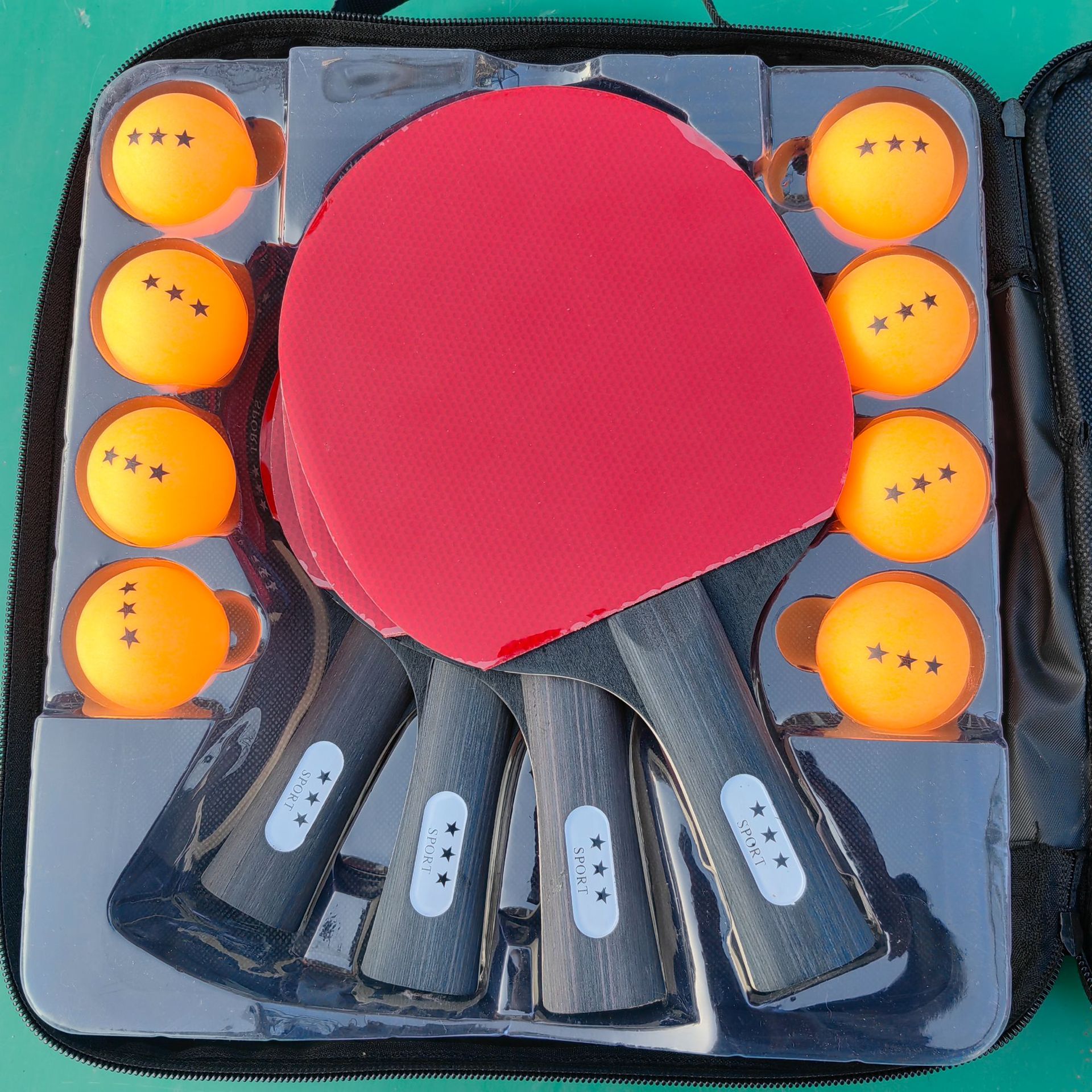 블랙 4 탁구 패트 8 삼성 공