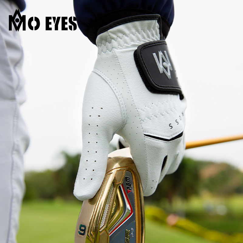 Găng tay golf nam da cừu nhập khẩu khâu đơn tay phải — 22