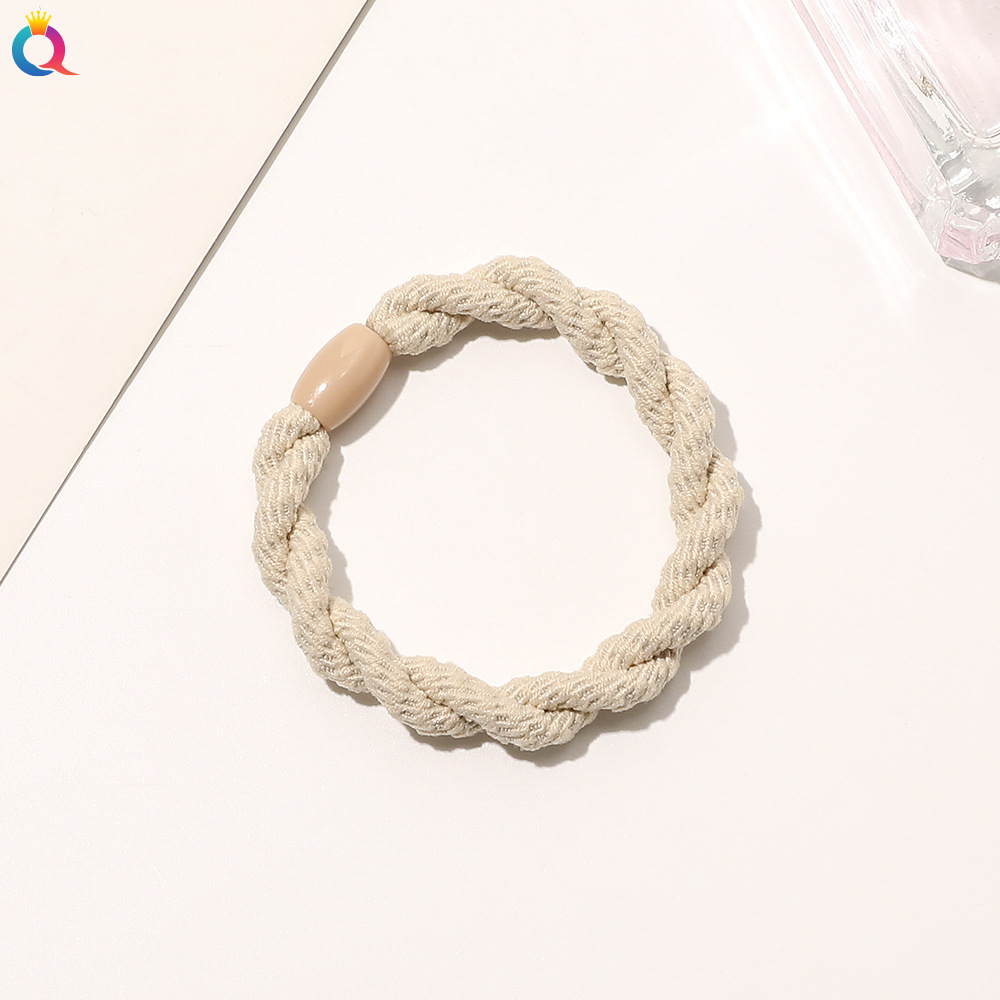 Women'S Gender Simple Style Style Simple Style Solid Color Rubber Band Metal Hair Tie 1 Piece