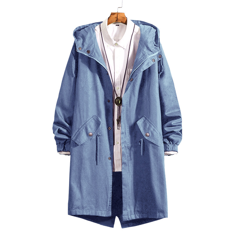 그림이없는 코튼 그레이 블루 (얇은)