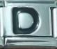 0370-검은색 문자 D