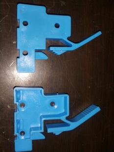 230H Bottom Slide Rail Accessories Two-Section Bottom Slide Rail Accessories Bottom Rail Plastic Parts Two-Section Slide Rail Connectors