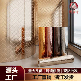 跨境工厂自粘墙贴金属质感背景墙面贴纸房间装饰墙纸家用装修壁纸