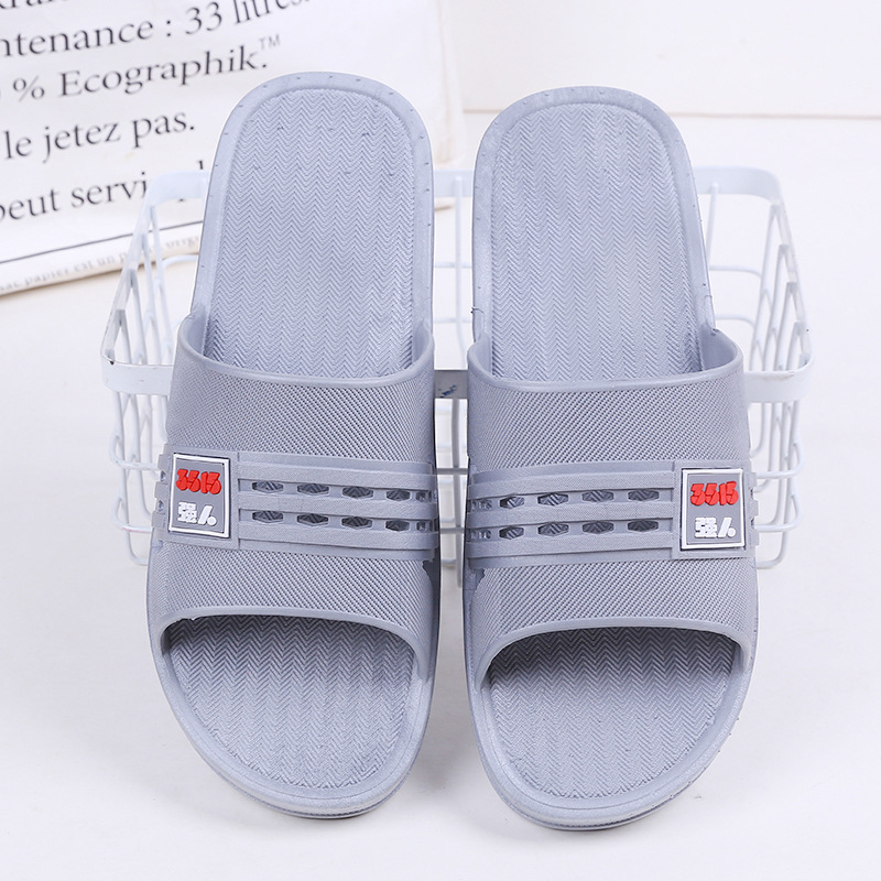 2023 new summer strong men's sandals, thickened soles, wear-resistant, non-slip, home bathroom beach slippers
