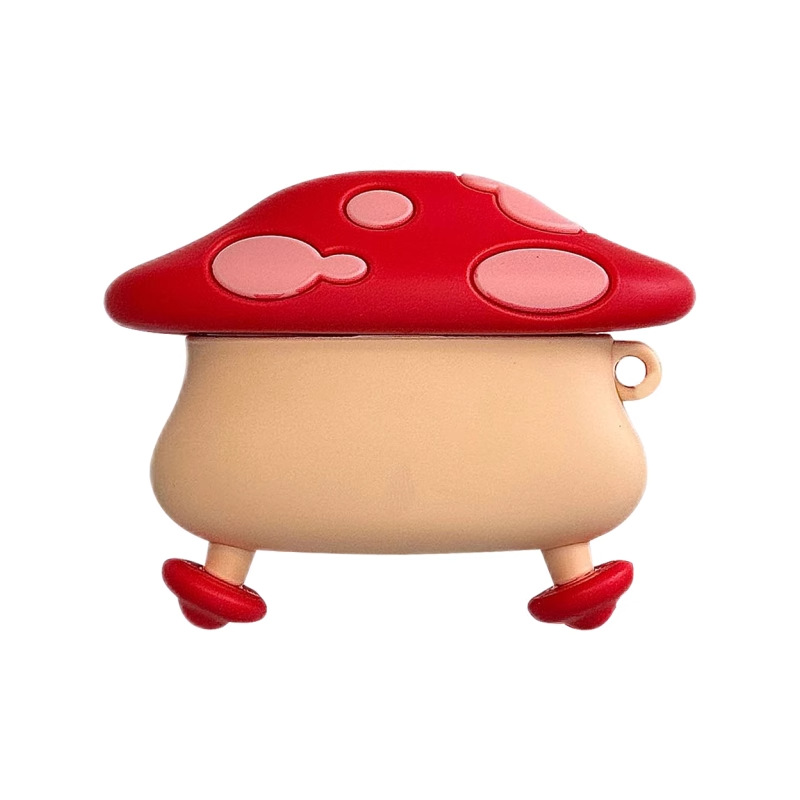 Airpods caso protector oso Apple Bluetooth auricular inalámbrico de dibujos animados lindo caja de silicona Shell aplicable