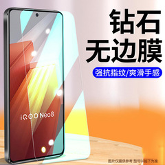 適用iQOO Neo8鋼化膜neo8pro手機膜iqooNeo7防窺6磨砂5se電競速版