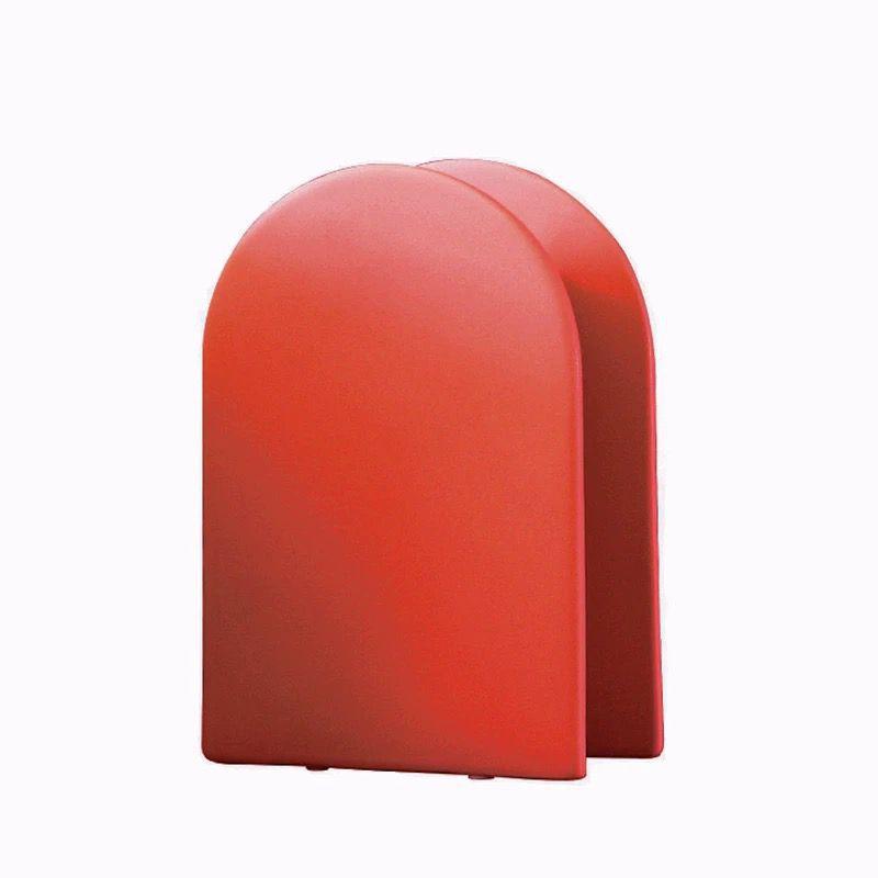 Nordic creativo geométrico florero hogar sala de estar TV gabinete cerámica arreglo floral Decoración brillante rojo decoraciones Año Nuevo