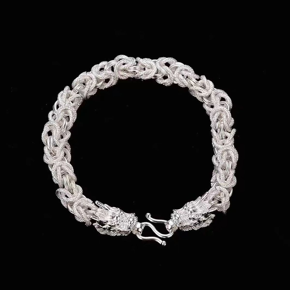 Men's silver bracelet