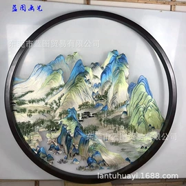 布艺绣品;其他布艺软装;现代装饰画