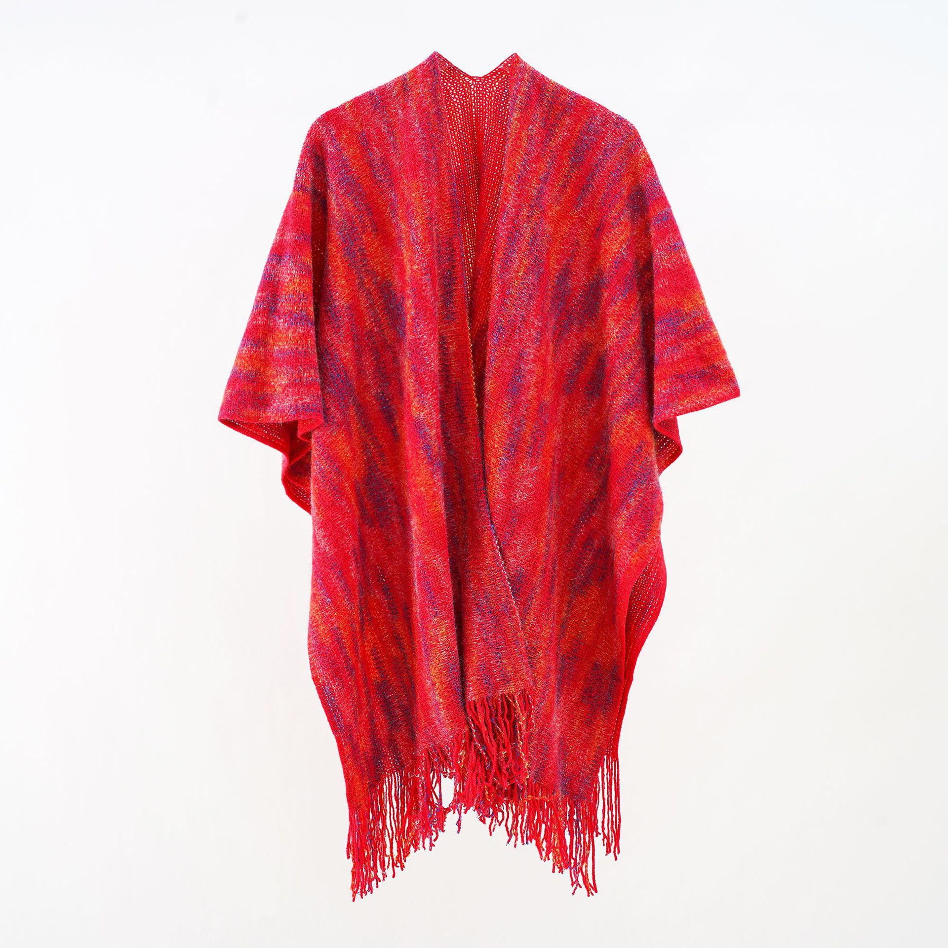 2023 nuevo verano europeo y americano playa tie-dyed estilo indio algodón mujeres chal