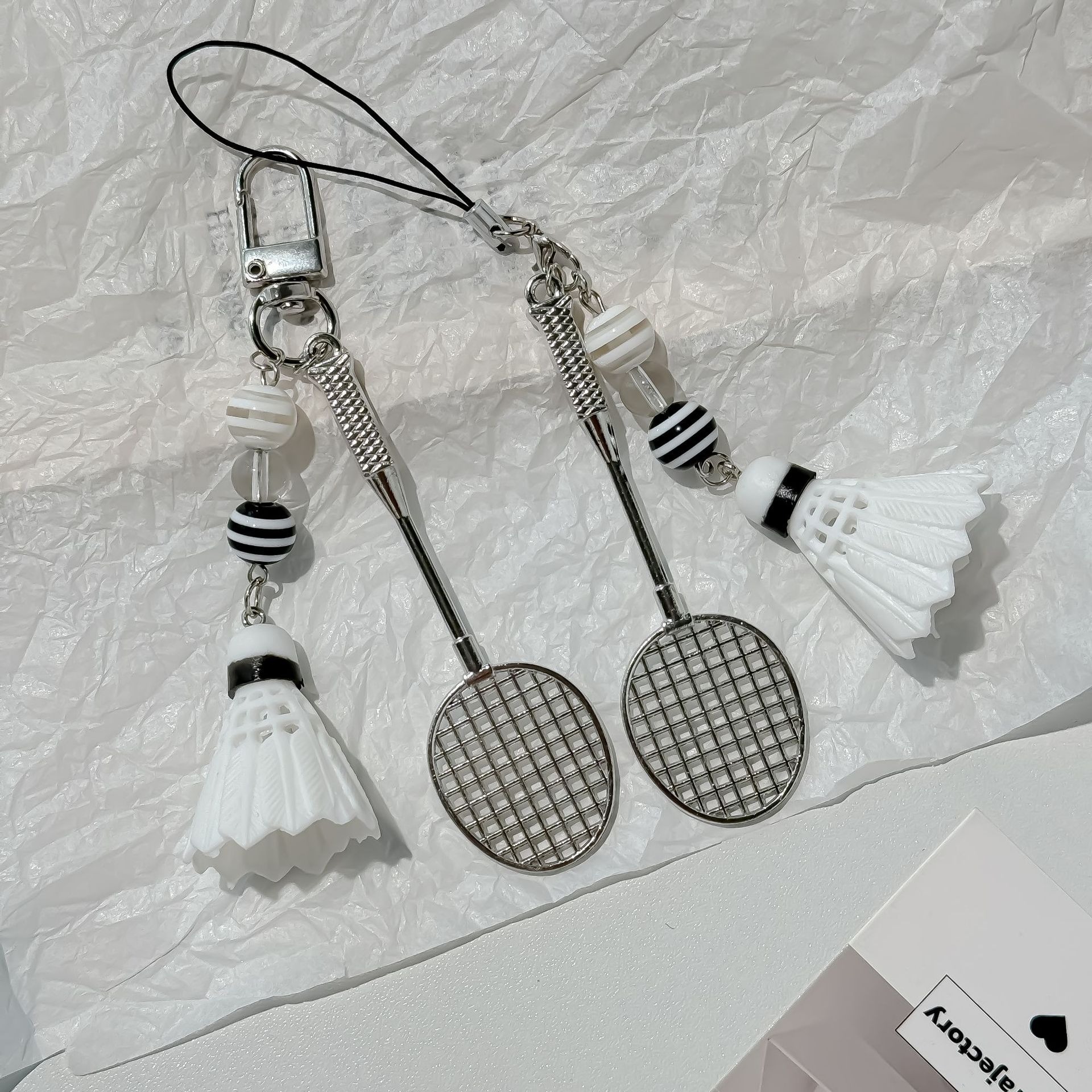 Badminton Accessories Keychain Backpack Decoration High-end Niche Creative Pendant For Men And Women Trendy_voghion.com