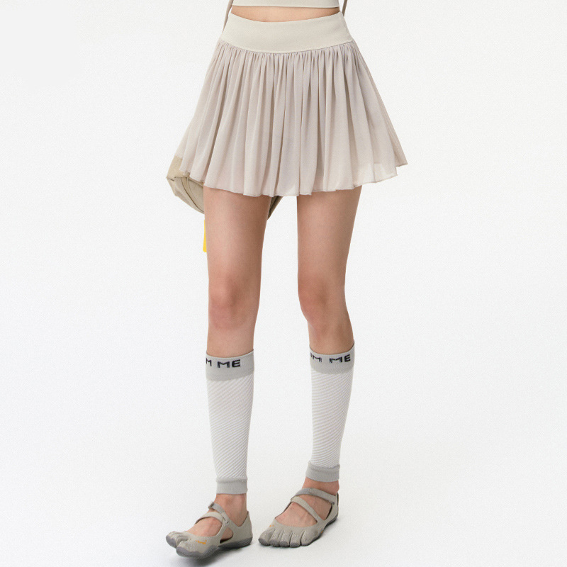 Mesh Sports Short Skirt for Women, New Quick-Drying Half-Length Yoga Wear, Culottes, Fitness Running, Badminton Tennis Skirt, Exercise Mesh Sports Short Skirt for Women, New Quick-Drying Half-Length Yoga Wear, Culottes, Fitness Running, Badminton Tennis Skirt, Exercise
