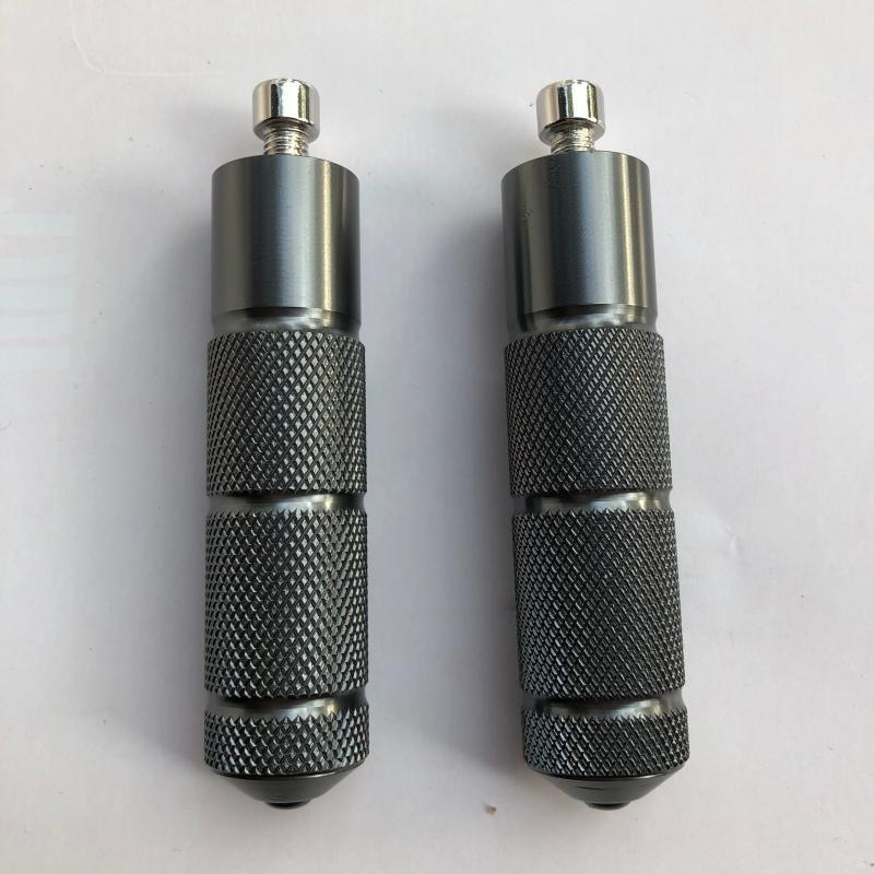 Electric Motorcycle Modified, Diàndòngchē Electric vehicle pedal - titanium-front-pair