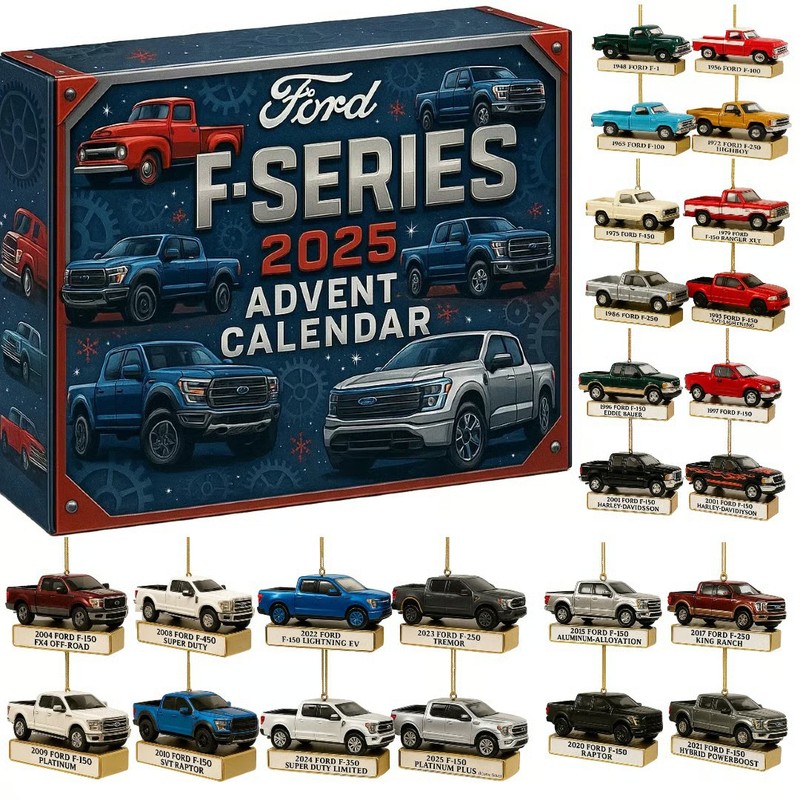 独立站新品FIRE TRUCK ADVENT CALENDAR 2025消防车降临节日历|undefined