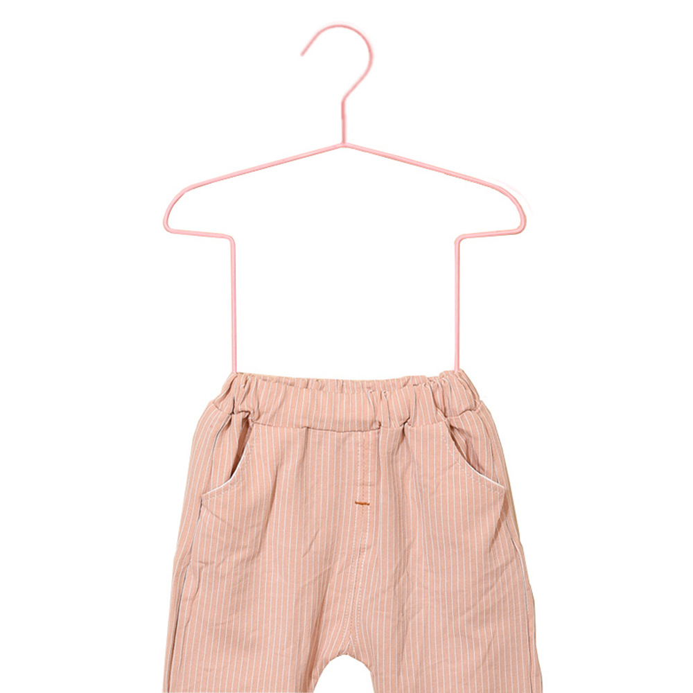 厂家定制 金属连体套装衣架挂衣服裤子衣架服装店专用衣服挂裤架