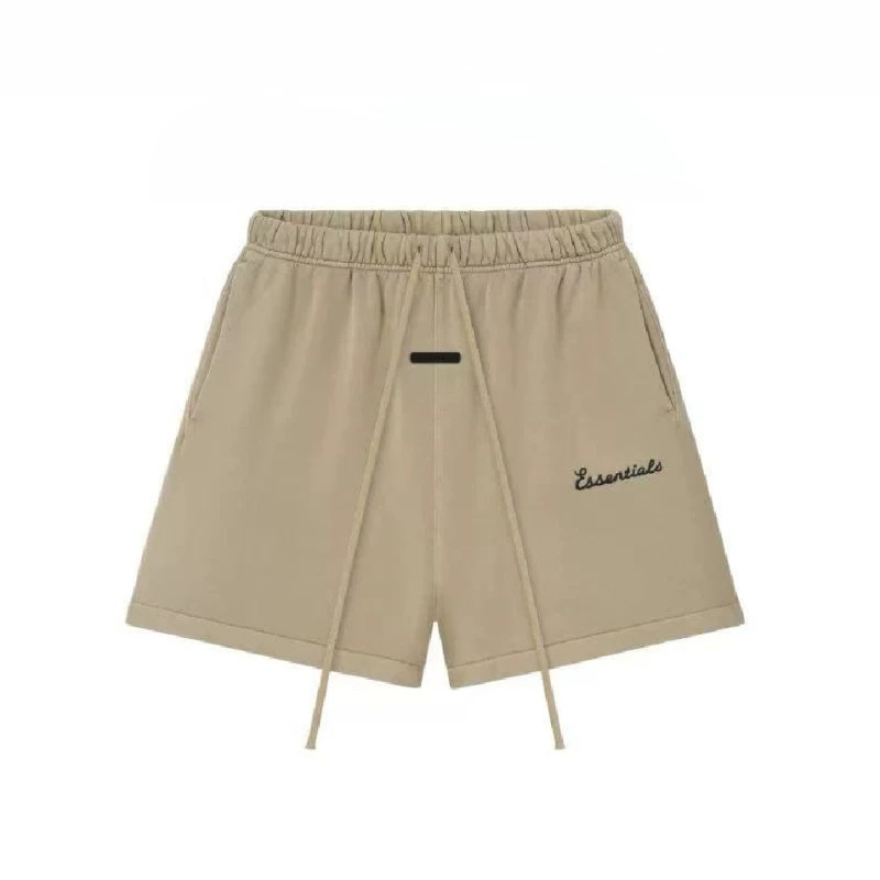 ESSENTIALS American high-street fashion brand spring/summer drawstring casual letter sports loose shorts for men and women (five-point pants)