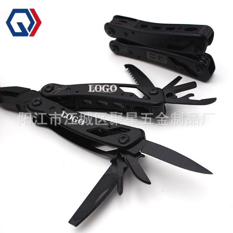 庆迪工厂现货 多功能工具钳多用途户外折叠钳全不锈钢组合钳礼品