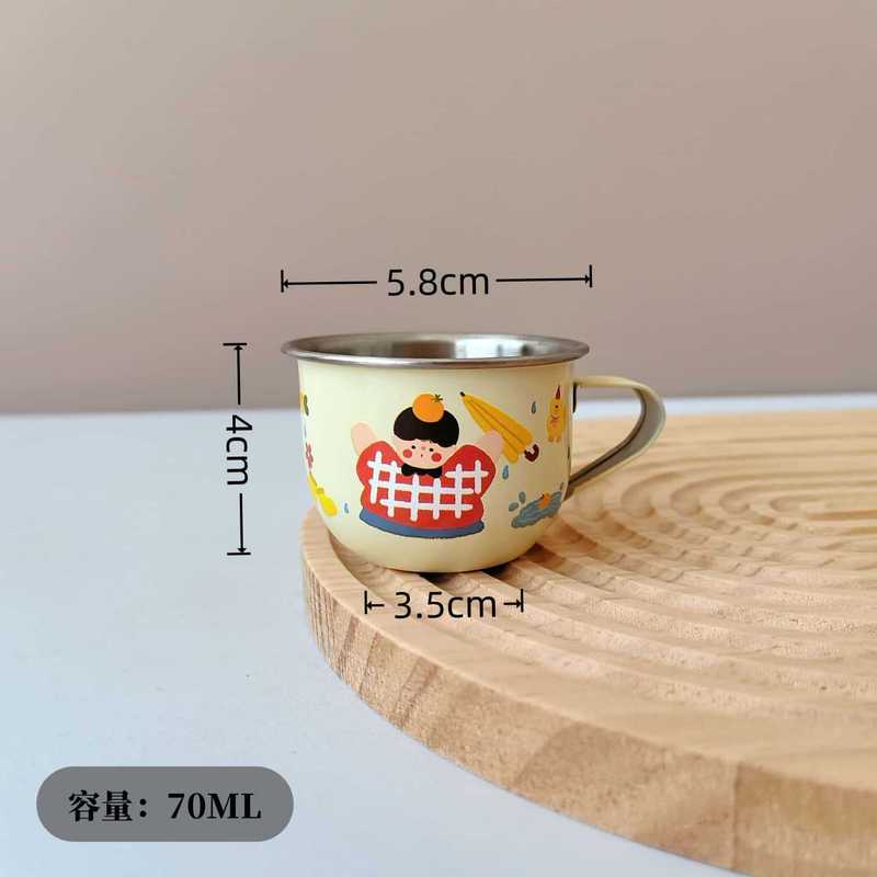 316不锈钢儿童水杯家用喝水杯子防摔宝宝敞口学饮杯幼儿杯|undefined