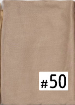 外国貿易の人気が高いマレーの純色の人綿のスカーフの単色の薄いモデルのモーダルの通気性のマフラー