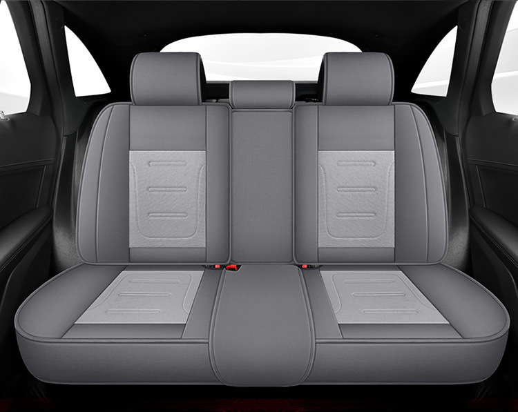 Napa Leather Seat Cushion Five-Seater Car Cushion Summer Seat Cover New Car Seat Cover Four-Season All-Inclusive Seat Cover Leather Seat Cover