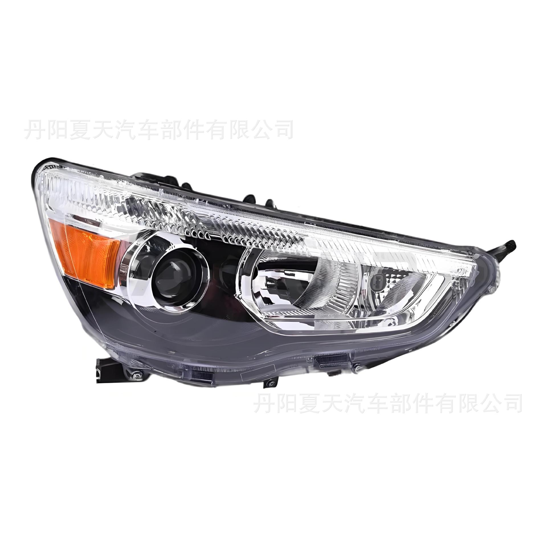 Adecuado para el modelo 2011-2019 Mitsubishi Outlander Jinxuan ASX faros faros iluminación delantera baja con fondo negro
