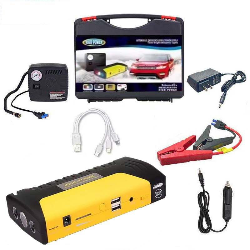 厂家直销多功能汽车应急启动电源 亏电电瓶搭电宝 车载应急启动器