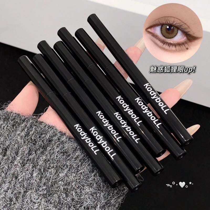 KodyboLL Smooth Eye Liner Gel Pen Long Lasting Color Natural Blade Pen Maquillaje de ojos exquisito impermeable y anti-transpiración