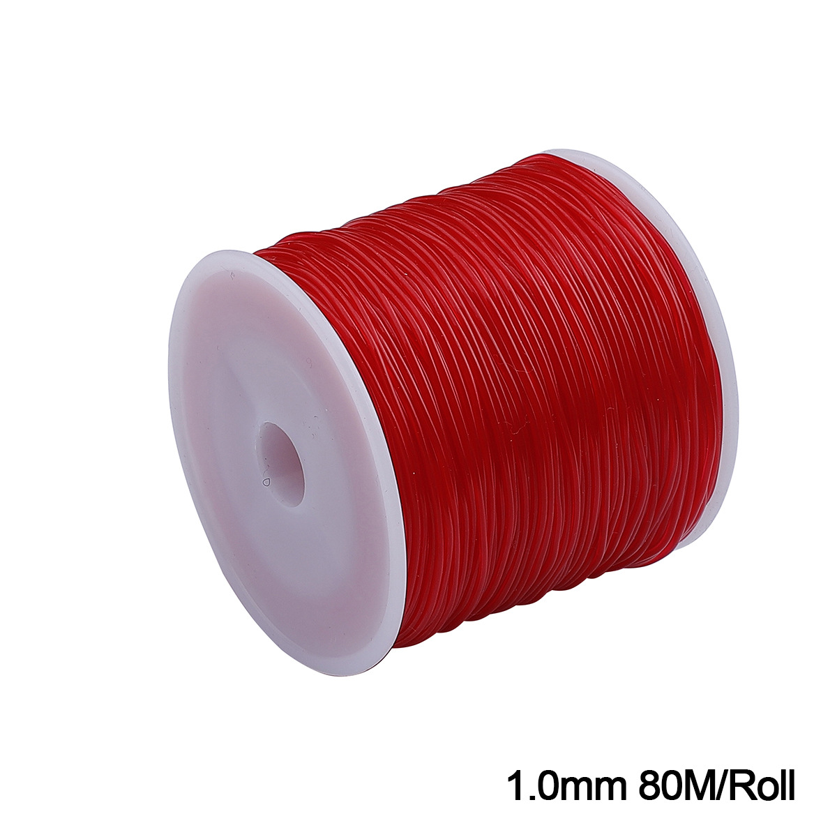1.0mm red about 80m /roll