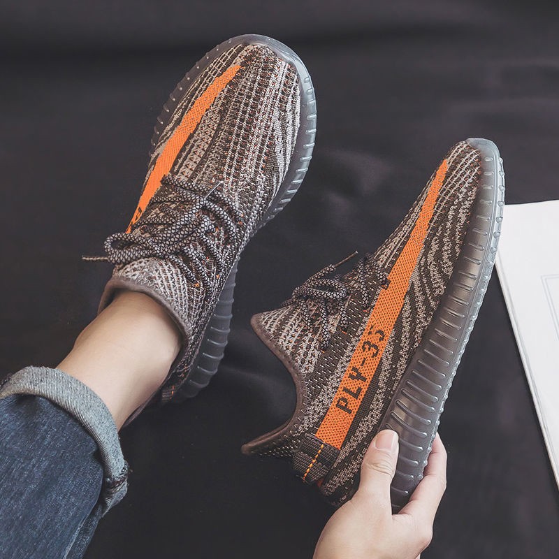 Summer Breathable 2024 New Spring Men's Shoes Feiwei Sports Leisure Mesh Shoes Mesh Running Men's Coconut Trendy Shoes