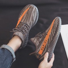 Summer Breathable 2024 New Spring Men's Shoes Feiwei Sports Leisure Mesh Shoes Mesh Running Men's Coconut Trendy Shoes