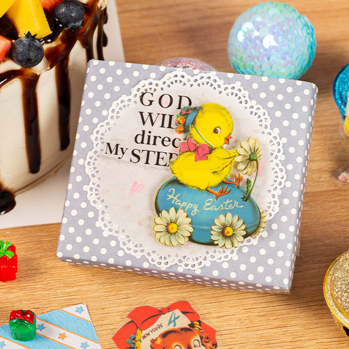 Good Day Pet Stickers Animal Amusement Park Series Retro Animal Handbook DIY Material Decorative Stickers