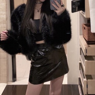 2025�ﶬ���¿�º���ë��ɫ��Ƥ������Ů�̿�ëëС��������