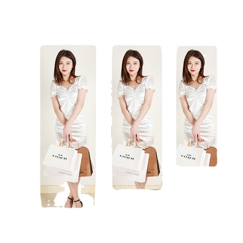 Soft mirror wall self-adhesive full body mirror acrylic frameless high-definition mirror sticker soft wall sticker sticky wall