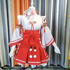 現品のサイズ分けのメイドの服装の大喬の魔女のcosの服装の成人のコスプレの役は衣装を演じます。
